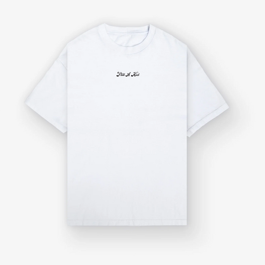 "STILL A KID" SCRIPT T-SHIRT - WHITE